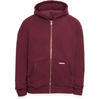 Dropsize Sweatjacke "Dropsize Herren Bazix Republiq Super Heavy Blank Zip-Hoodie" von Dropsize