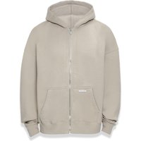 Dropsize Sweatjacke "Dropsize Herren Bazix Republiq Super Heavy Rib Zipper" von Dropsize