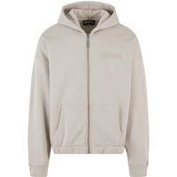 Dropsize Sweatjacke "Dropsize Herren Heavy Oversize HD Print Zip Hoodie" von Dropsize