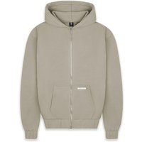 Dropsize Sweatjacke "Dropsize Herren Super Heavy Blank Zip-Hoodie" von Dropsize