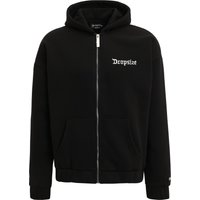 Dropsize Sweatjacke "Dropsize Herren Super Heavy Oversize Blank Zip Hoodie" von Dropsize