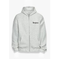 Dropsize Trainingsjacke "Dropsize Herren Dropsize Super Heavy Oversized Zip Hoodie" 1 Stk. tlg. mitKapuze von Dropsize