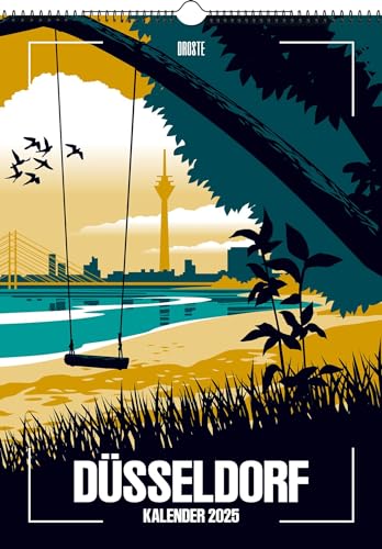 Düsseldorf 2025: Kalender von Droste Verlag