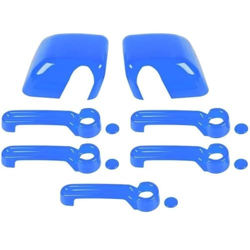 Drovian Außentürgriff Auto-Außentürgriff links 4-türige Auto-Rückspiegel-Shell-Dekorationsabdeckung für Wrangler JK 2007-2017 Drovian Außentürgriff Auto-Außentürgriff links 4-türige Auto-Rückspiegel-Shell-Dekorationsabdeckung für Wrangler JK 2007-2017 von Drovian