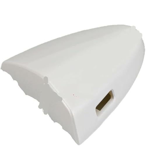 Drovian Außentürgriff Auto Links Außentürgriff 1 stücke Kunststoff Front Schlüssel-Abdeckung Kappe 69218-53021 IS250 IS350 3,5 L 2006-2013(Weiß) von Drovian