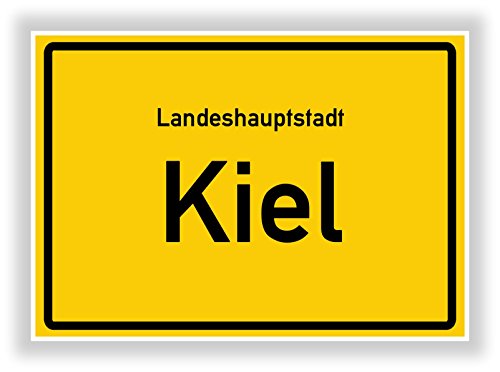 Druck-Geschenk Ortsschild - KIEL - Hauptstadt - Landeshauptstadt - Ortseingangsschild Deko Bild - Kunstdruck Poster Druck-Geschenk Ortsschild - KIEL - Hauptstadt - Landeshauptstadt - Ortseingangsschild Deko Bild - Kunstdruck Poster von Druck-Geschenk