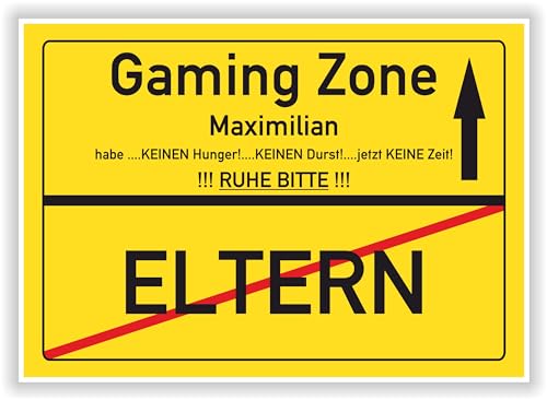 Partydeko Zocker Gaming Geschenkidee Deko Spielzimmer Schüler Tür Zimmer Party - Teenager Junge Mädchen Geschenk Geburtstagsgeschenk Dekoration Jugendliche von Druck-Geschenk