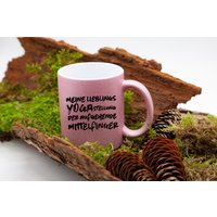 Glitzertasse Mit Wunschtext/Personalisierte von Druckhuette