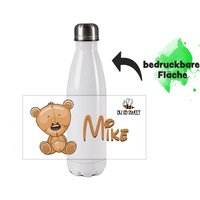 Thermoflasche 350 /Trinkflasche/Kindergartenflasche Schulflasche Edelstahlflasche Wasserflasche Personalisiert, Individuell Gestaltet von Druckhuette
