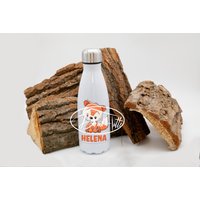 Thermoflasche350/Trinkflasche/Kindergartenflasche/Schulflasche/Edelstahlflasche/Wasserflasche Isoliert Personalisiert, Individuell Gestaltet von Druckhuette