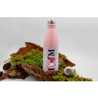Thermosflasche 500/Trinkflasche/Schulflasche/Edelstahlflasche /Wasserflasche Mit Wunschmotiv Und Namen, Personalisiert, Individuell Gestaltet von Druckhuette