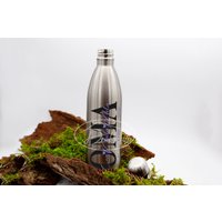 Thermosflasche 750/Trinkflasche/Schulflasche/Edelstahlflasche/Wasserflasche Mit Wunschmotiv Und Namen, Personalisiert, Individuell Gestaltet von Druckhuette