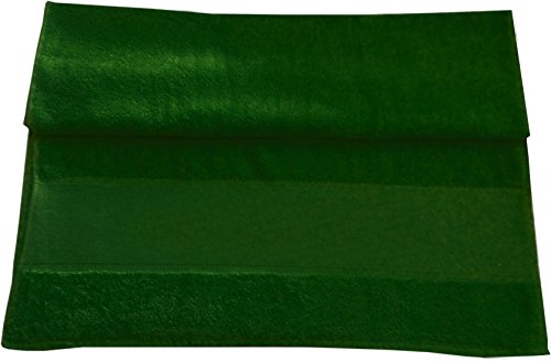 Druckreich Handtuch mit Ihrem Wunschtext oder Namen 100 x 50 cm/Fb. Grün von Druckreich