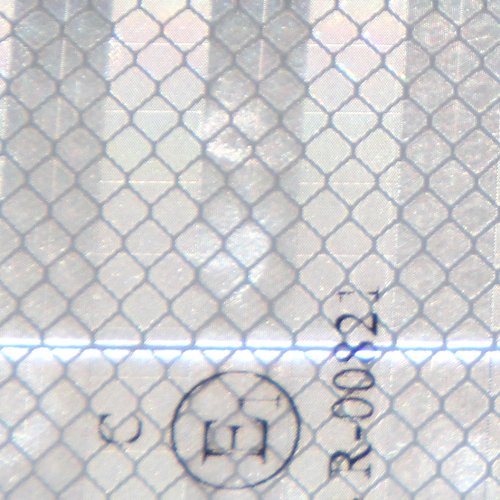 3 Meter weiß Warnmarkierung 3M Serie 983 Konturmarkierung Festaufbauten 55mm retroreflektierend von Druckspezialist