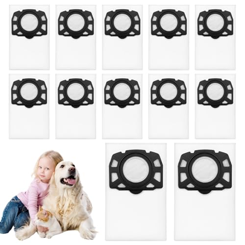 Druuzyl 12 Stück Staubsaugerbeutel für Kärcher WD4 WD5 WD6 WD5 P WD6 P MV4 MV5 MV6, KFI 487, Nass/Trockensauger, Ersatzbeutel 2.863-006.0, kompatibel mit Kärcher Trocken-/Nasssaugern Druuzyl 12 Stück Staubsaugerbeutel für Kärcher WD4 WD5 WD6 WD5 P WD6 P MV4 MV5 MV6, KFI 487, Nass/Trockensauger, Ersatzbeutel 2.863-006.0, kompatibel mit Kärcher Trocken-/Nasssaugern von Druuzyl