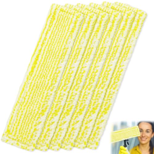 Druuzyl 6 Ersatz-Pads für Kärcher Fenstersauger WV2 WV5 WV6 Plus Premium – Mikrofaser Wischbezüge– Originalkompatibles Fensterreiniger-Zubehör Druuzyl 6 Ersatz-Pads für Kärcher Fenstersauger WV2 WV5 WV6 Plus Premium – Mikrofaser Wischbezüge– Originalkompatibles Fensterreiniger-Zubehör von Druuzyl