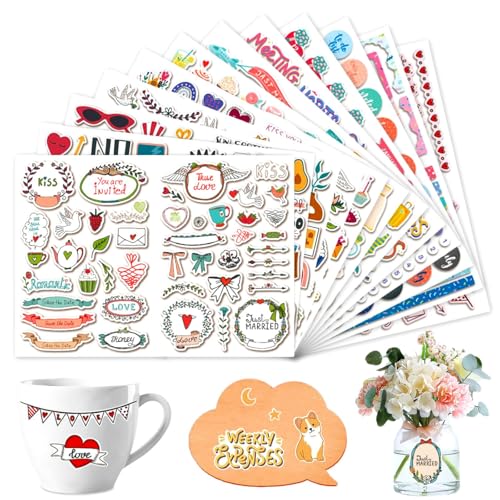 Sticker Hochzeit Gästebuch 12 Blatt Vintage Hochzeit Aufkleber für Gästebuch oder Fotoalbum mit viel Liebe 610 Sticker Love Stickers für Scrapbook oder Bullet Journal Wedding Deko mit Herz Sticker Hochzeit Gästebuch 12 Blatt Vintage Hochzeit Aufkleber für Gästebuch oder Fotoalbum mit viel Liebe 610 Sticker Love Stickers für Scrapbook oder Bullet Journal Wedding Deko mit Herz von Druuzyl