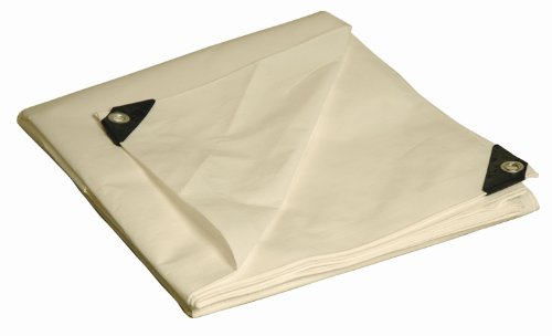 8 'x 10' Dry Top Heavy Duty weiß Volle Größe 10-mil Poly Tarp Artikel #, 320305 von Dry Top