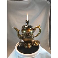 Messing Teekanne Öllampe Ol-06 von DryDockCreations
