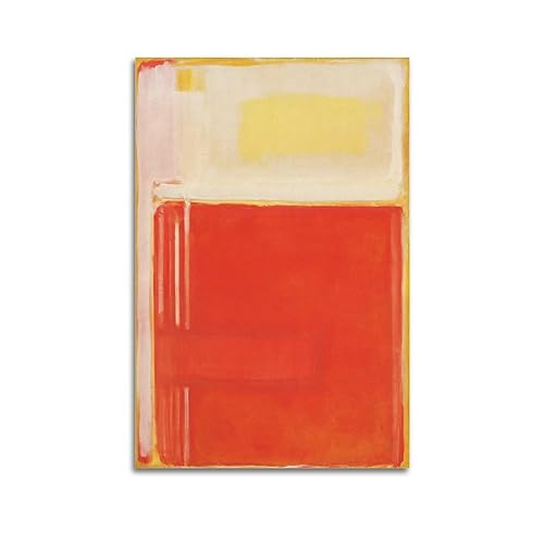 Mark Rothko Poster Nr. 8 (1949) auf Leinwand, Kunstdruck, modernes Familienschlafzimmer-Dekor, 60 x 90 cm von DryNda