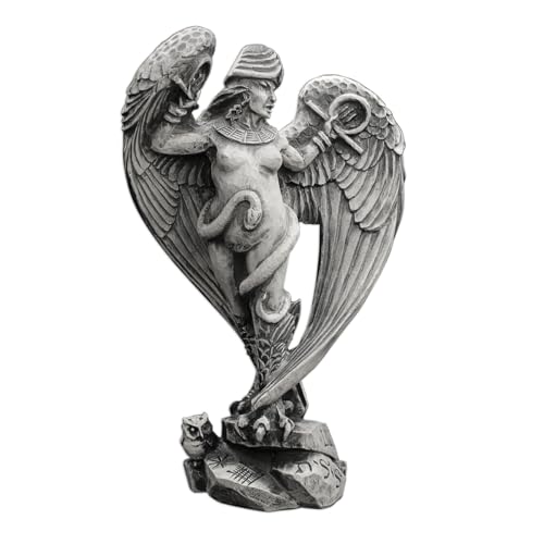 Dryad Design Göttin Lilith Statue – Wicca, heidnischer Altar, Heimdekoration, Kunst (Stein-Finish), 30,5 cm hoch von Dryad Design
