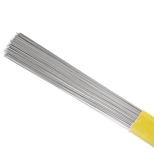 DryiC Edelstahl Federdraht Federstahldraht Harter Draht Gerader Draht Zum Modellieren, Länge 50cm (19.6In), 100Stück,Diameter:1.2mm von DryiC