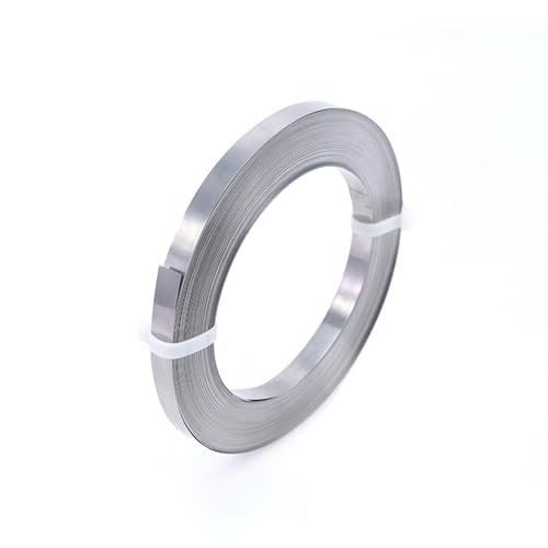 DryiC Nichrom Heizdraht Heizwiderstand Draht Umwicklung Nickelchromwiderstand Zur Bearbeitung, 2 mm Breit, 10 Meter Lang,Thickness:0.15mm von DryiC