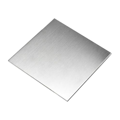 DryiC Titanplatten Titanblech Platten Titan Plattenblatt TC4-Titan Für Die Automobilindustrie, 10cm X 10cm,Thick:2.5mm von DryiC