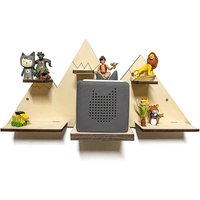 Diy Regal Mit Wunschamen Berge Passend Für Die Toniebox Musikbox Zum Bemalen Tonieregal Tonie Box Kinder Zimmer von DryssonHandmade