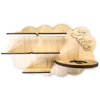 Diy Regal Mit Wunschamen Wolke Passend Für Die Toniebox Musikbox Zum Bemalen Tonieregal Tonie Box Kinder Zimmer von DryssonHandmade