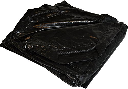 Dry Top Drawstring TARP, Polyethylene, Black, 9-Feet x 9-Feet von Dry Top