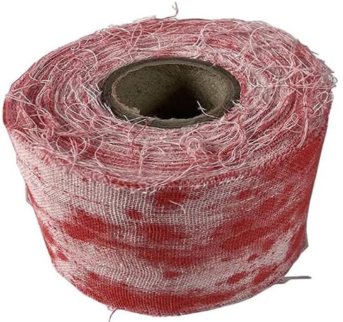 Dryxog 10 Meter Halloween Props Room Escape Haunted House Theme Set Horror Dark Masquerade Decoration Pendant With Blood Bandage Roll für Karneval Halloween Kostüm Verkleidung Cosplay-Party Horror von Dryxog