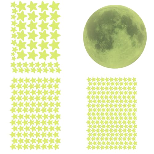 Dryxog 4 Stück Mond Aufkleber Leuchtend Stern Wandtattoo Leuchtmond Wandaufkleber Selbstklebend Kinder Leuchtsticker Wand Deko Wandsticker Lustige Sticker für Kinderzimmer Schlafzimmer Dryxog 4 Stück Mond Aufkleber Leuchtend Stern Wandtattoo Leuchtmond Wandaufkleber Selbstklebend Kinder Leuchtsticker Wand Deko Wandsticker Lustige Sticker für Kinderzimmer Schlafzimmer von Dryxog