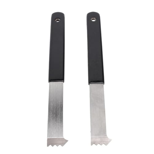 2pcs Paver Puller, Metall Paver Extraction Tool, Dual -Head -Extraktor -Set mit Mikrogriffzähne, für Gartenlandschaftsgestaltung von Dsacxixai