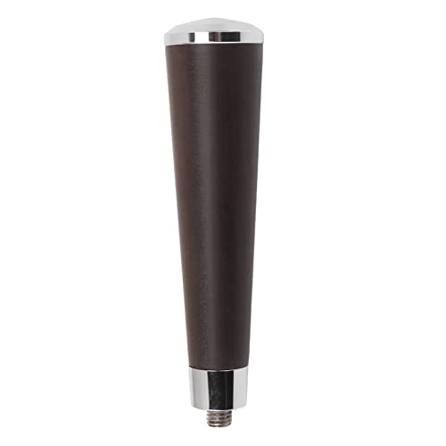 Coffee Handle, Brewer Handle, Black Rosewood Coffee Filter Handle M10 Threaded Smooth Wood for Espresso Machines von Dsacxixai
