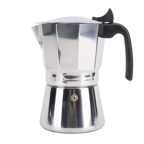 Dsacxixai Cafetiere, Acier Inoxydable Octogonale Même Distribution Cafetière Italienne pour Préparation D'espresso Italien (300ML) von Dsacxixai