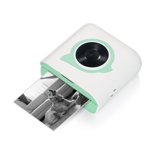 Dsacxixai Etiqueteuse, Mini Thermique de Poche Portable Etiqueteuse Autocollantes Pour Photo Photo DIY Notes de Réunion Journal Plan von Dsacxixai