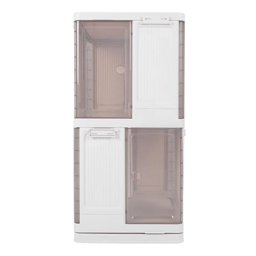 Dsacxixai Meuble de Rangement, Rotative 360 Debout Caissons de Rangement Pour Petit Espace Chambre à Coucher Salon (2 Tier) von Dsacxixai