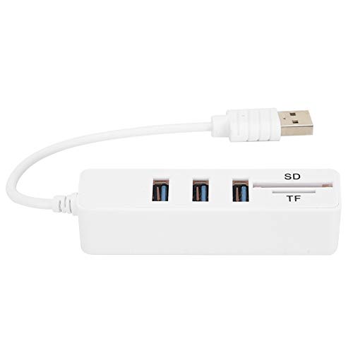 Kartenleser und 3 Ports USB -Hub -Hub -Hochgeschwindigkeit Externer Speicherkartenleser zum Anschließen von USB -Schnittstellen -Tablet mit externen Geräten Kartenleser und 3 Ports USB -Hub -Hub -Hochgeschwindigkeit Externer Speicherkartenleser zum Anschließen von USB -Schnittstellen -Tablet mit externen Geräten von Dsacxixai