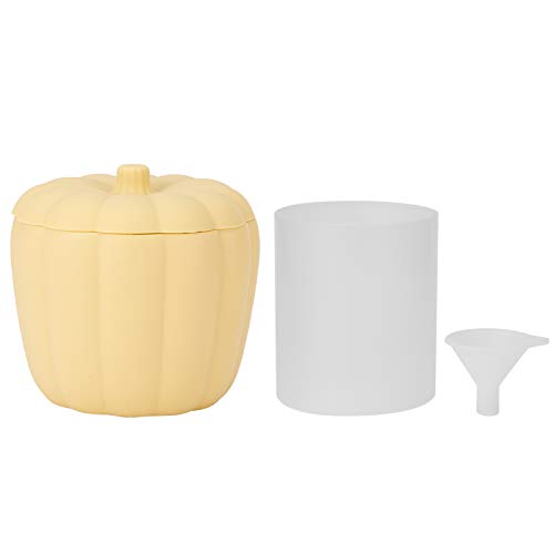Pumpkin Ice Bucket with Lid, Silicone Ice Cube, Cute Portable Design Suitable for Champagne Beer Home Bar Party von Dsacxixai