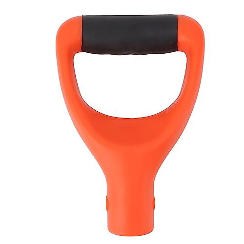 Shovel D Grip, 3.2 cm Digging Rake Tool Garden Accessory Shovel Handle Digging, Raking and Snow Removal Tool Sturdy orange Design (Orange) von Dsacxixai