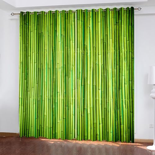 Dsnyu Curtains Living Room, Moderne Gardinen Esszimmer Grün Polyester Baum Vorhang 2er Set B 244 x H 214 cm Dsnyu Curtains Living Room, Moderne Gardinen Esszimmer Grün Polyester Baum Vorhang 2er Set B 244 x H 214 cm von Dsnyu