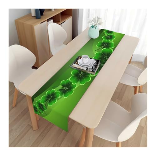 Dsnyu Tischläufer Geburtstag Grün, Läufer Tisch Herbst Leinen Grüne Pflanzen Thema Table Runner Tischdeko Hochzeit Party 33x200cm Dsnyu Tischläufer Geburtstag Grün, Läufer Tisch Herbst Leinen Grüne Pflanzen Thema Table Runner Tischdeko Hochzeit Party 33x200cm von Dsnyu
