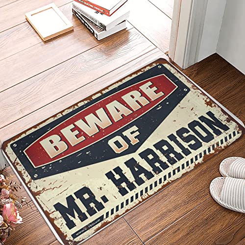 Außenteppiche für die Haustür, Vorsicht vor Mr. Harrison, Fußmatte, Schuhe, Jugendzimmer-Dekor (Größe: 40 x 60 cm) von Dsoluuing