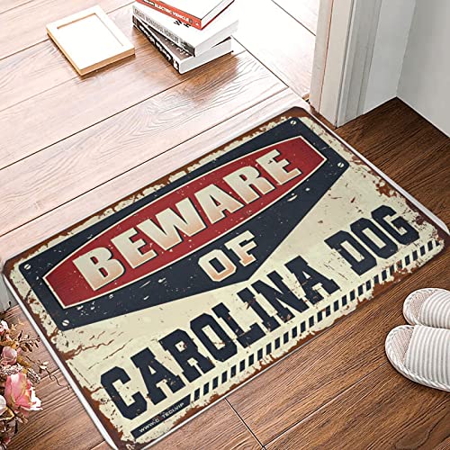 Cave Beware of Carolina Herren Decoration Outdoor Camping Fußmatte, Herbstfront Veranda Dekoration, 40 x 60 cm Cave Beware of Carolina Herren Decoration Outdoor Camping Fußmatte, Herbstfront Veranda Dekoration, 40 x 60 cm von Dsoluuing