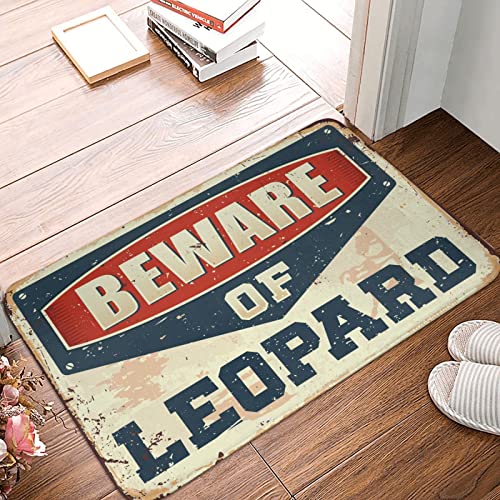 Dsoluuing Teppich für die Bar, Zuhause, Leoparden-Pflege, Herbst-Teppich für den Boden oder Schlafzimmer (Größe: 40 x 60 cm) von Dsoluuing