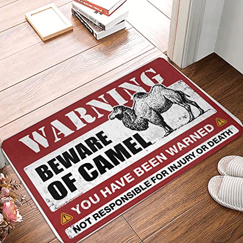 Türschild für Hinterhof, Bar, Aufschrift "Beware of Camel", für Schlafzimmer, Türschild (Größe: 40 x 60 cm) von Dsoluuing