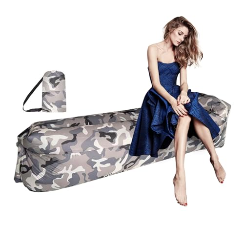 Dtaigou Aufblasbare Couch - Aufblasbares Sofa - Klappbare wasserdichte Lounge Für Relaxen Reisen Garten Mit Tragehülle Dtaigou Aufblasbare Couch - Aufblasbares Sofa - Klappbare wasserdichte Lounge Für Relaxen Reisen Garten Mit Tragehülle von Dtaigou