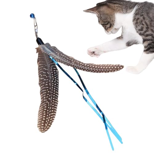 Dtaigou Feder Spielzeug Für Katzen | Interaktives Katzen Feder Spielzeug,Rotierender Windmühlenkopf Zum Spielen Im Arbeitszimmer Schlafzimmer Wohnzimmer Dtaigou Feder Spielzeug Für Katzen | Interaktives Katzen Feder Spielzeug,Rotierender Windmühlenkopf Zum Spielen Im Arbeitszimmer Schlafzimmer Wohnzimmer von Dtaigou