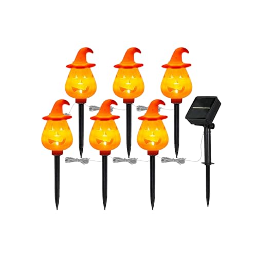 Dtaigou Halloween Kürbis Staketen,Wasserdichter Halloween Dekorativer Gartenstecker - Mit Verstellbarem Bodeneinsatz Ständer Als Außendekoration Für Rasen Terrasse Grab Und Dtaigou Halloween Kürbis Staketen,Wasserdichter Halloween Dekorativer Gartenstecker - Mit Verstellbarem Bodeneinsatz Ständer Als Außendekoration Für Rasen Terrasse Grab Und von Dtaigou